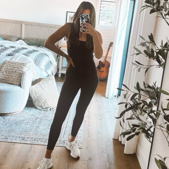 Vuori Pants - Vuori Halo Jumpsuit Onsie Java Sz M Brown